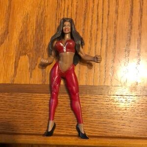 VINTAGE WWE FEMALE WRESTLING FIGURE “JACQULINE” FROM THE 1980’s